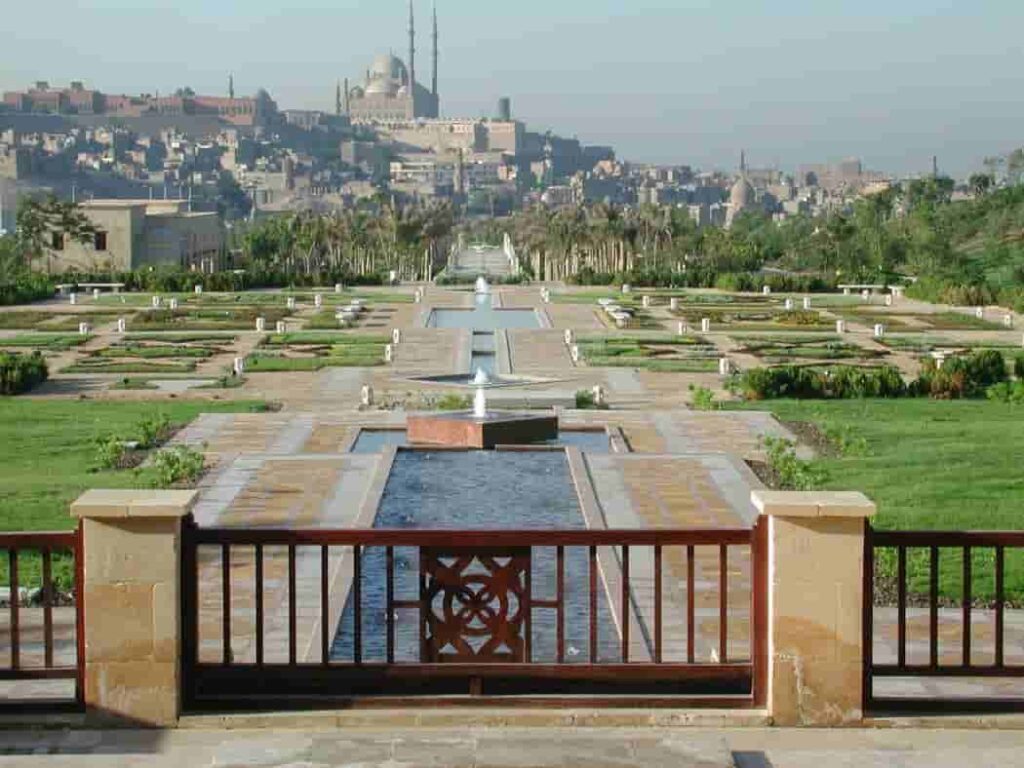 حديقة الازهر-الاماكن السياحية في القاهرة