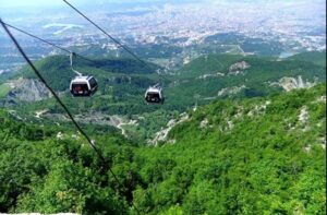 تلفريك البانيا - المناطق السياحية في البانيا